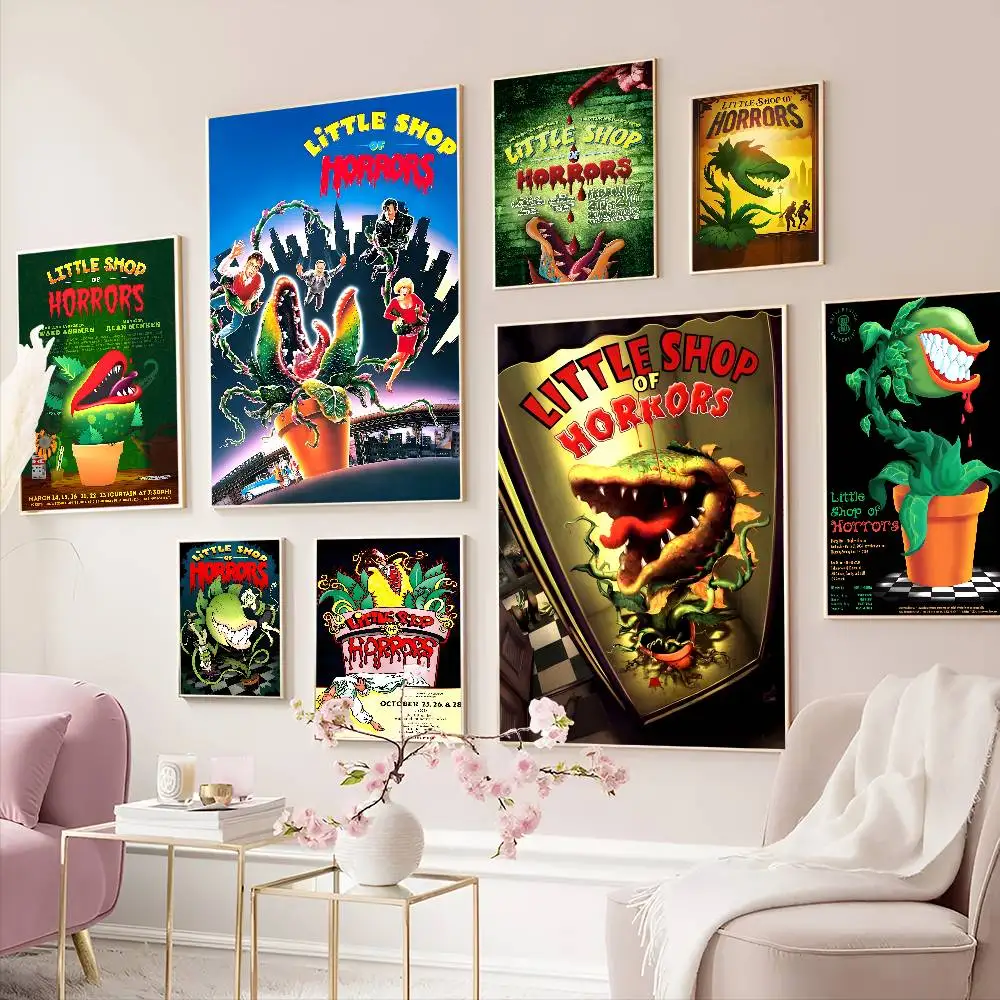 Little Shop Of Horrors Classic Anime Good Quality Prints And Posters HD Quality Poster Wall Art Painting Study Home Decor