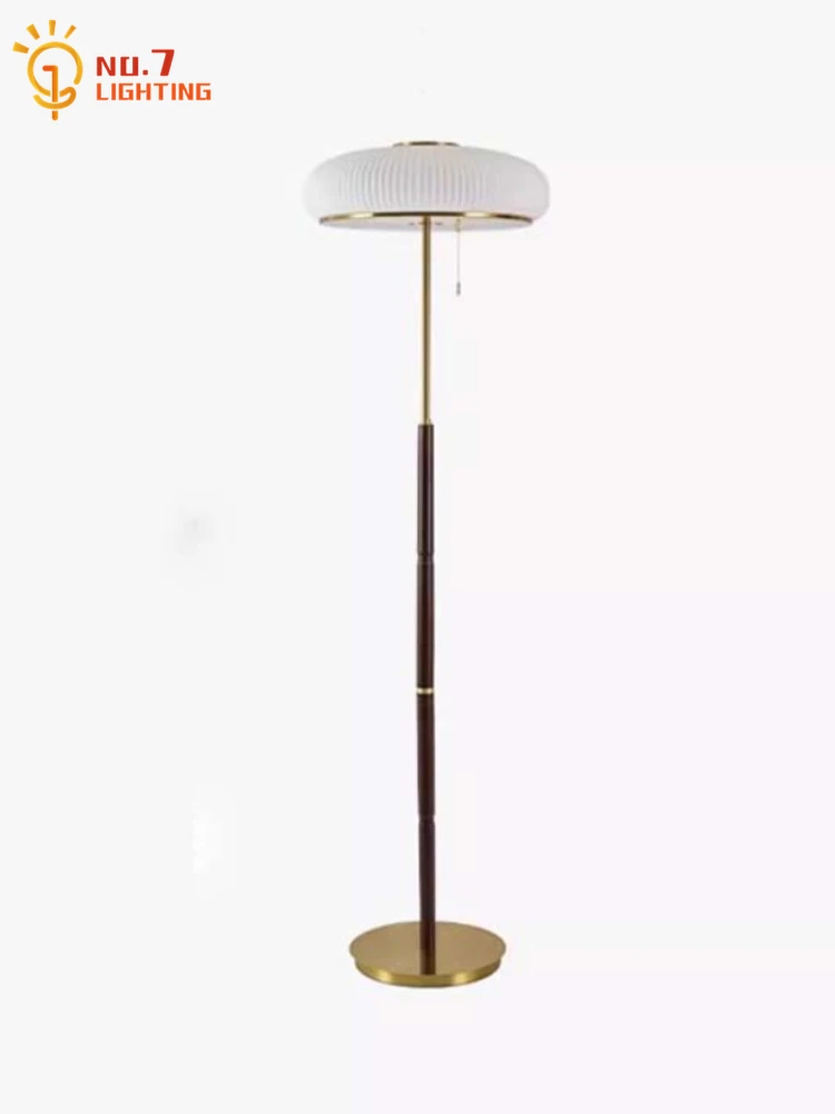 Atmosphere Medieval Matsutake Floor Lamp LED E27 Retro Luxury Designer Standing Lamp Living/Model Room Bedroom Study Bedside Bar