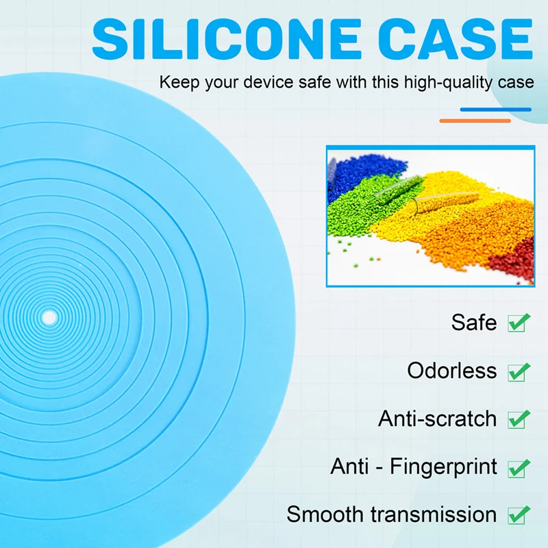 295 مللي متر سيليكون القرص الدوار حصيرة المضادة للاهتزاز Slipmat سجل حصيرة ل LP مشغل تسجيلات من الفينيل استبدال الصوت ملحق D