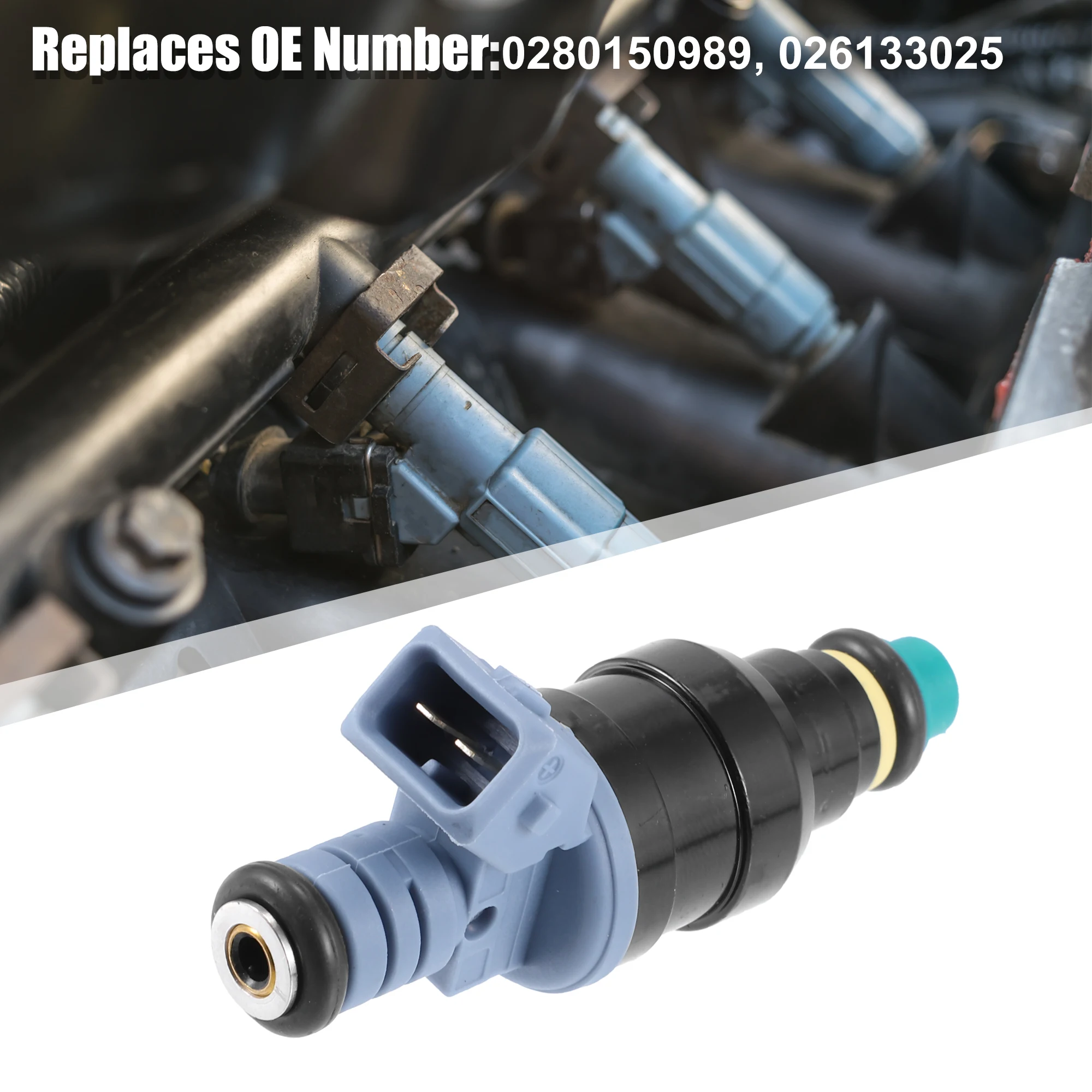 

UXCELL 4 шт. 0280150989 Замена топливной форсунки для Volvo 940 2.3L I4 1992-1993 гг.