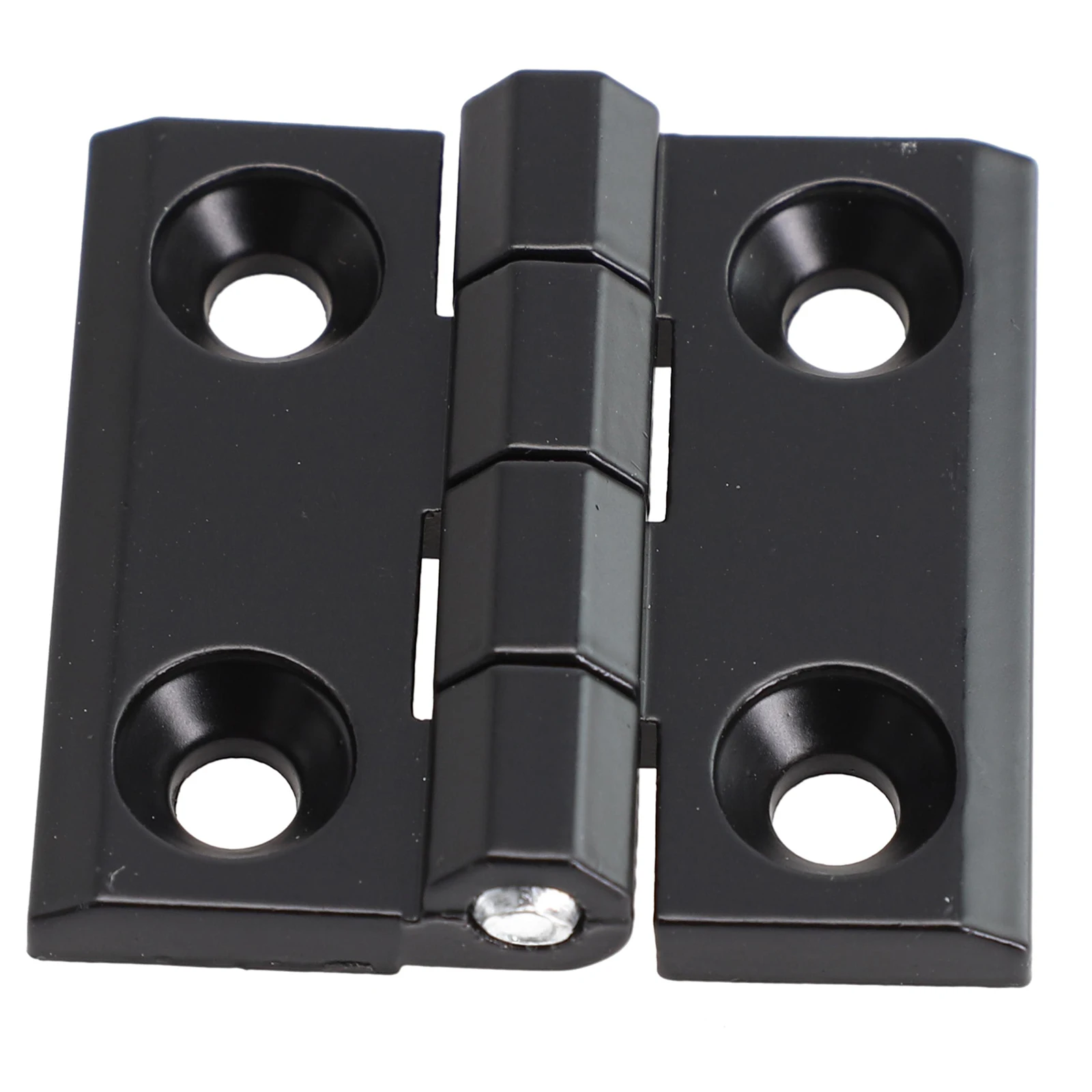 Door Hinges Hinge 1PCS Backflap Shed Butt Hinges Cabinet Aluminium Box Door Metal Black Hinges Practical Door Hinges