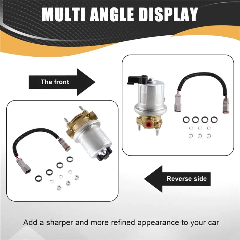 A02Q-Fuel Transfer Pump 12V Diesel Pump For Cummins QSB Engine Models-4943048 4935730 4932707 5362273 5014228AA P74213