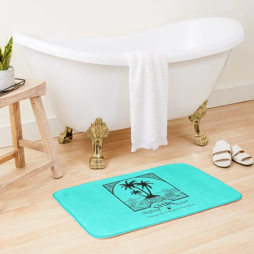 

Shifting Sands Resort Bath Mat Toilet Floor Bathroom Shower Curtain Floors For Bathroom Bathroom Use Mat