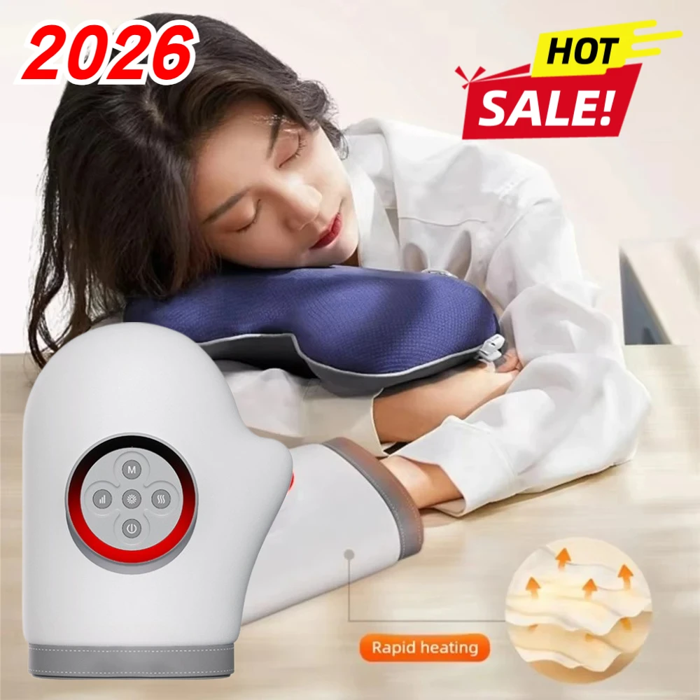 

Беспроводной электрический массажер для рук, сжатие воздуха, горячий компресс, массажер для акупунктурных точек ладони, артрит, онемение мышц, расслабление