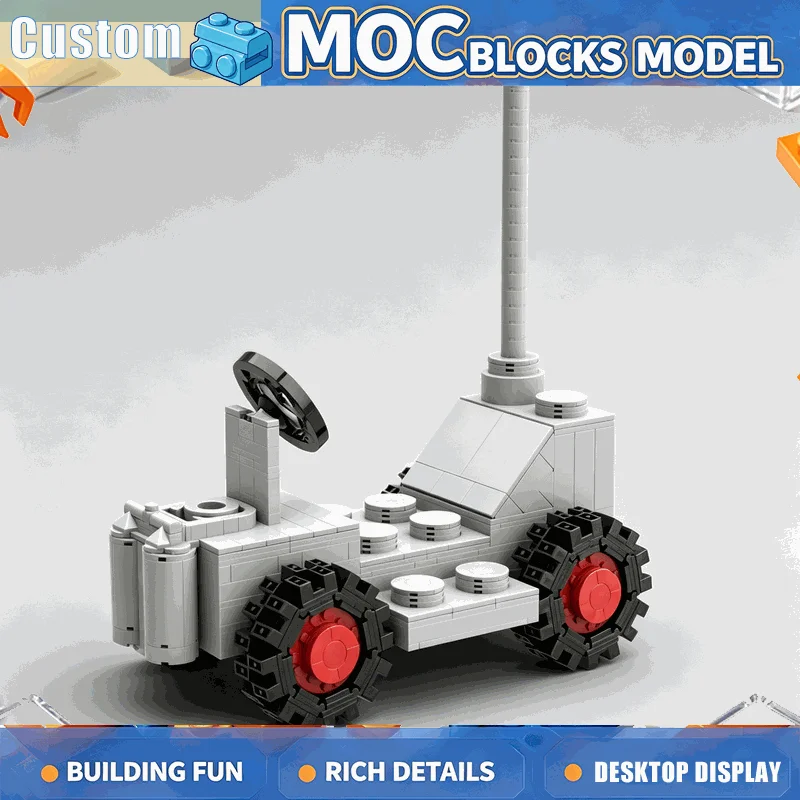 1449PCS Retro Space Building Blocks Model Galaxy Exploration Vehicle DIY Puzzle Assembly Creative Popular Collection Gift