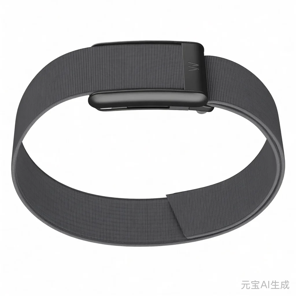 Suitable for Whoop 5.0 MG Arm Strap Waterproof Nylon MG Long Sports Replacement Bicep Strap with Black U-Shaped Metal Frame