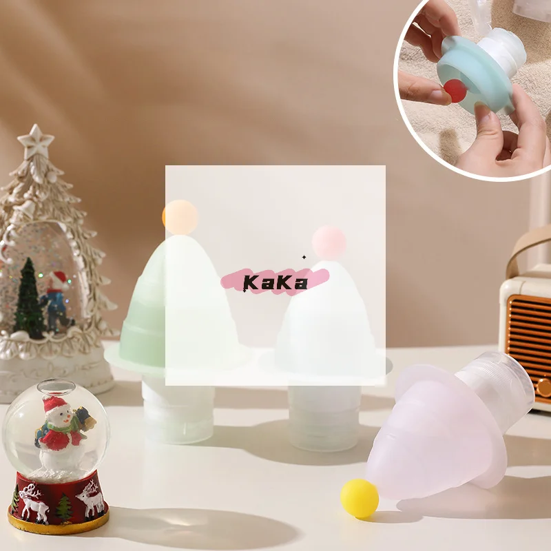 3Pcs/Set Refillable Bottle 60ml 90ml Soft Lotion Container Squeeze Tube Empty Bottle Portable Travel Shampoo Bottle
