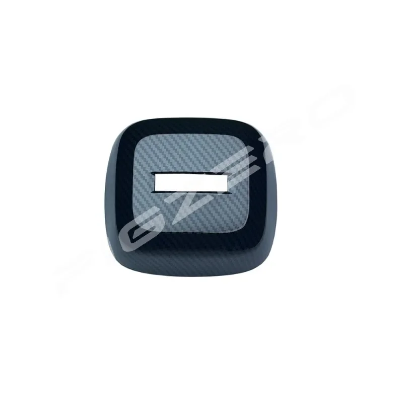 For Chery ICar V23 Steering Wheel Panel Patch Carbon Fiber Pattern 1pc Brand New Auto Part