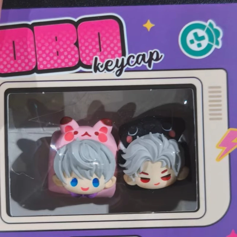 Love and Deepspace Anime Keycaps for Mechanical Keyboard Caps 3D Handmade Resin Key Caps Game Peripherals Custom Keycap PC Gifts
