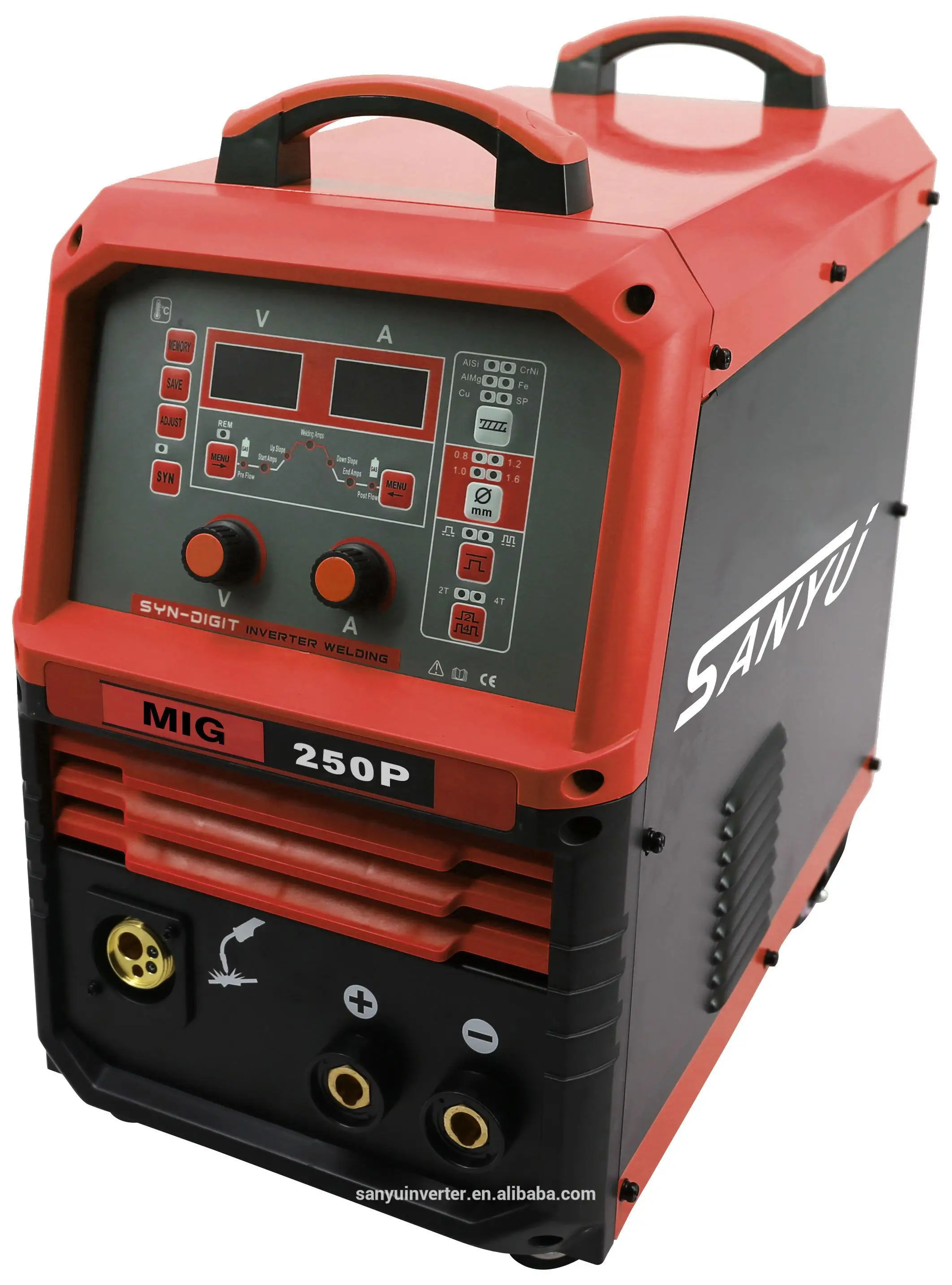 Dual voltage 220V 380V  MIG-300 welding machine MIG/ARC 50-280A mig welders