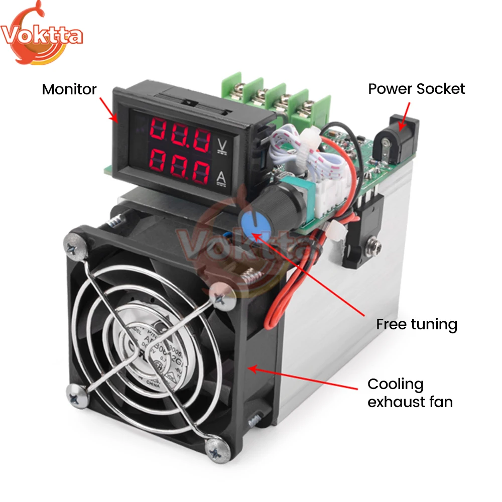 

100W/250W Battery Capacity Tester DC USB Electronic Load Tester Battery Test Capacity Monitor Discharge Power Supply Checker