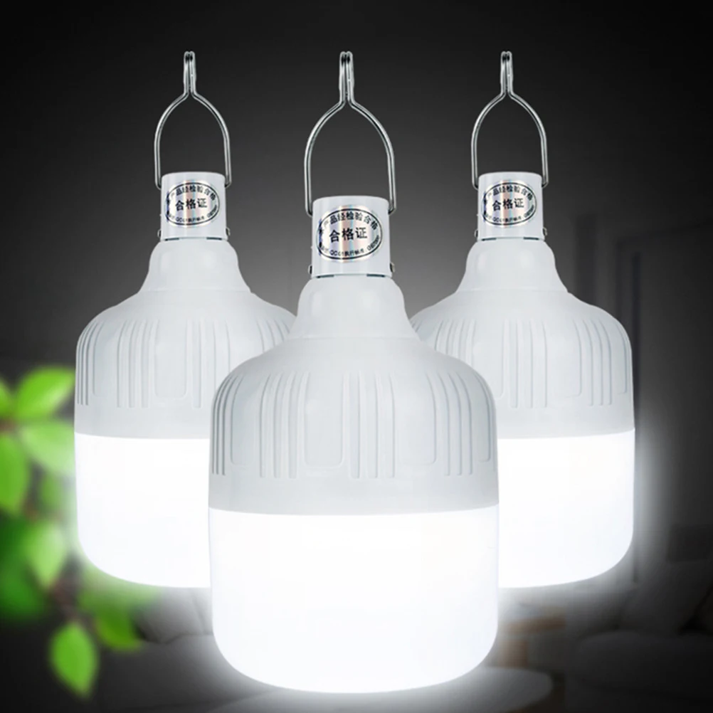 

1pc 150W Waterproof Led Lamp Outdoor Camping Usb Charging White Emergency Light Tent Hanging Lamp For Night Market Stall Garden