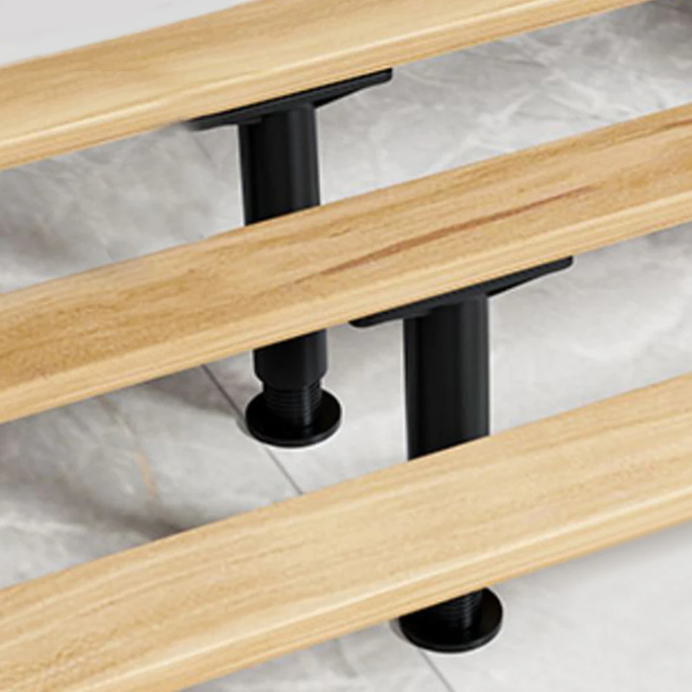 

2pcs Center Support Legs Adjustable Bed Frame Feet Replacement Strong Load-Bearing Furniture Leg For Mattress Support Bed Legs