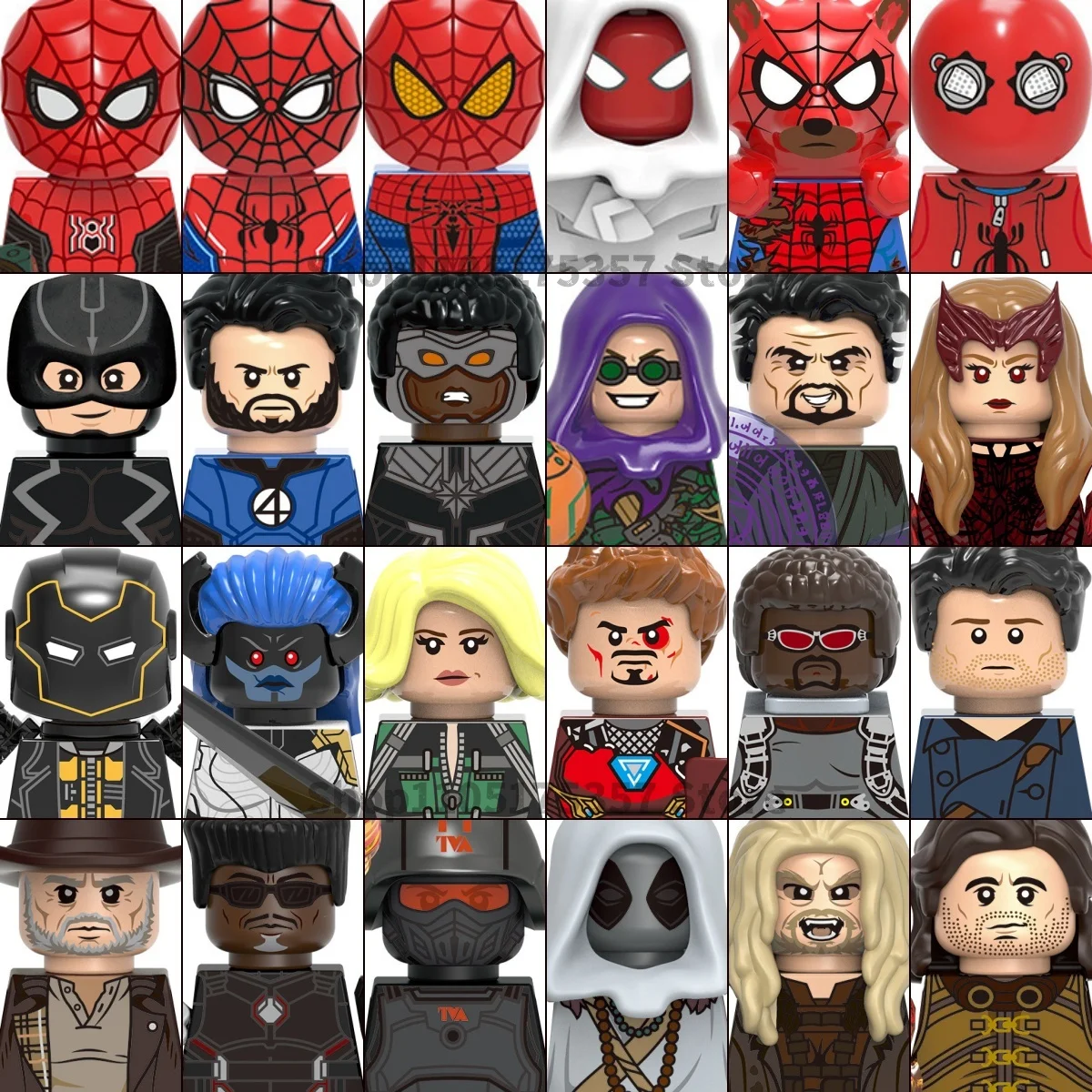 Hot New G0190 Superhero 3D model building block Good for collecting and giving gifts block toys dolls holiday gifts