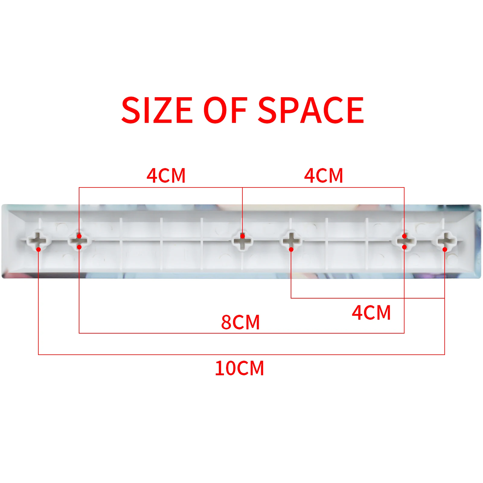 6.25U Japanese Anime Space Bar Keycaps PBT Cherry Profile For Mechanical Keyboard Double-shot Cute Color 5-Side DYE-SUB Spacebar