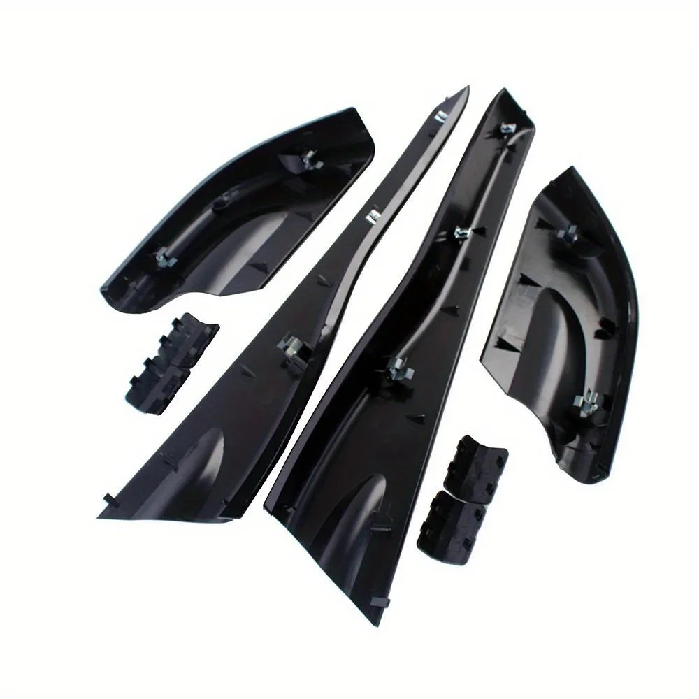 1set Roof Rack Rails End Cap for Hyundai Tucson 2004-2008 Roof Rack Leg Cover Roof Rack Bar Rail End Protection Cover Shell