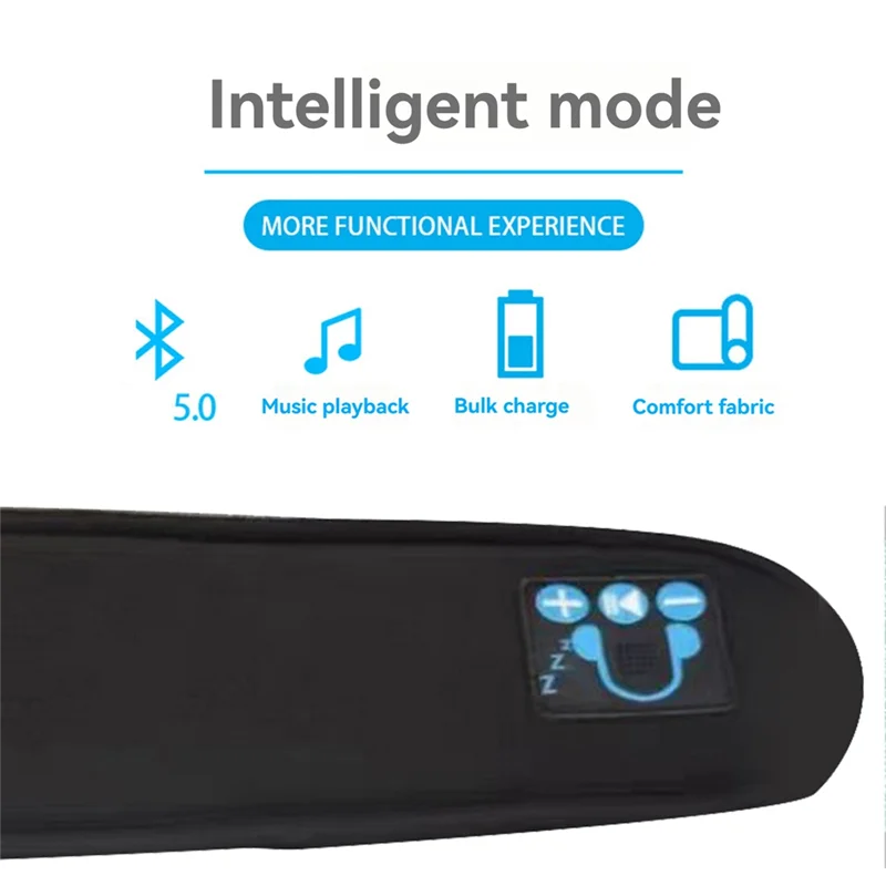 

Under Pillow Sleep Aid Bluetooth Speaker Portable Bone Conduction Stereo Surround Soundbar Wireless Music Box