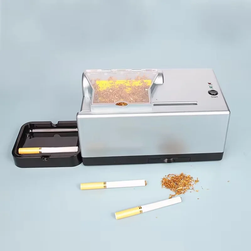 

Electric Automatic Cigarette Roller Filling Tobacco Rolling Machine 5.5/6.5/8mm Tube Cigarette Maker With Roll Tray Smoking Tool