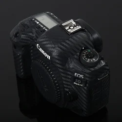Camera Sticker Protective Skin For Canon EOS 5DII 5DIII 5DIV 6D 6D2 80D 90D EF 24-70 16-35 EF85 Lens Decal Vinyl Wrap Film Coat