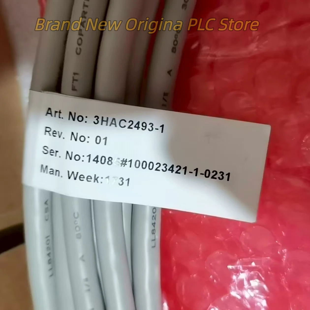 

Robot connection cables brand new 3HAC2493-1