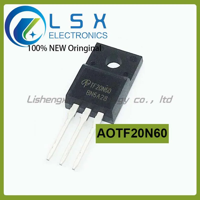 

10pcs TF20N60 AOTF20N60 TO-220F 600V 20A Original In Stock Fast Shipping Quality guarantee