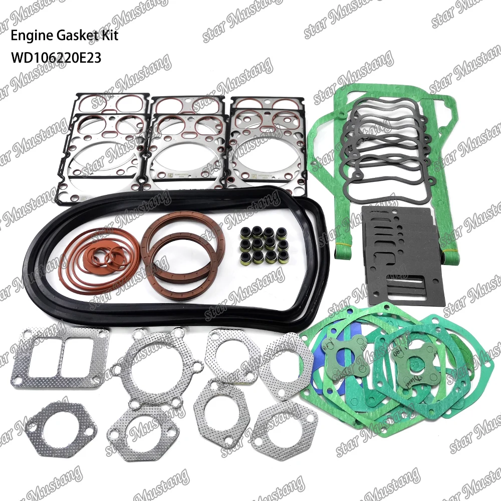 WD106220E23 Engine Gasket Kit Suitable For Weichai Engine Parts