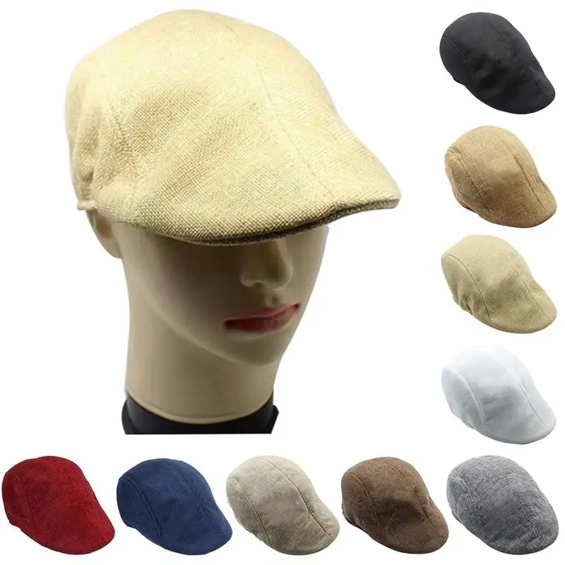

Fashion Outdoor Men Retro Casual Cotton Hat Summer Winter Golf Newsboy Driving Sport Flat Cap