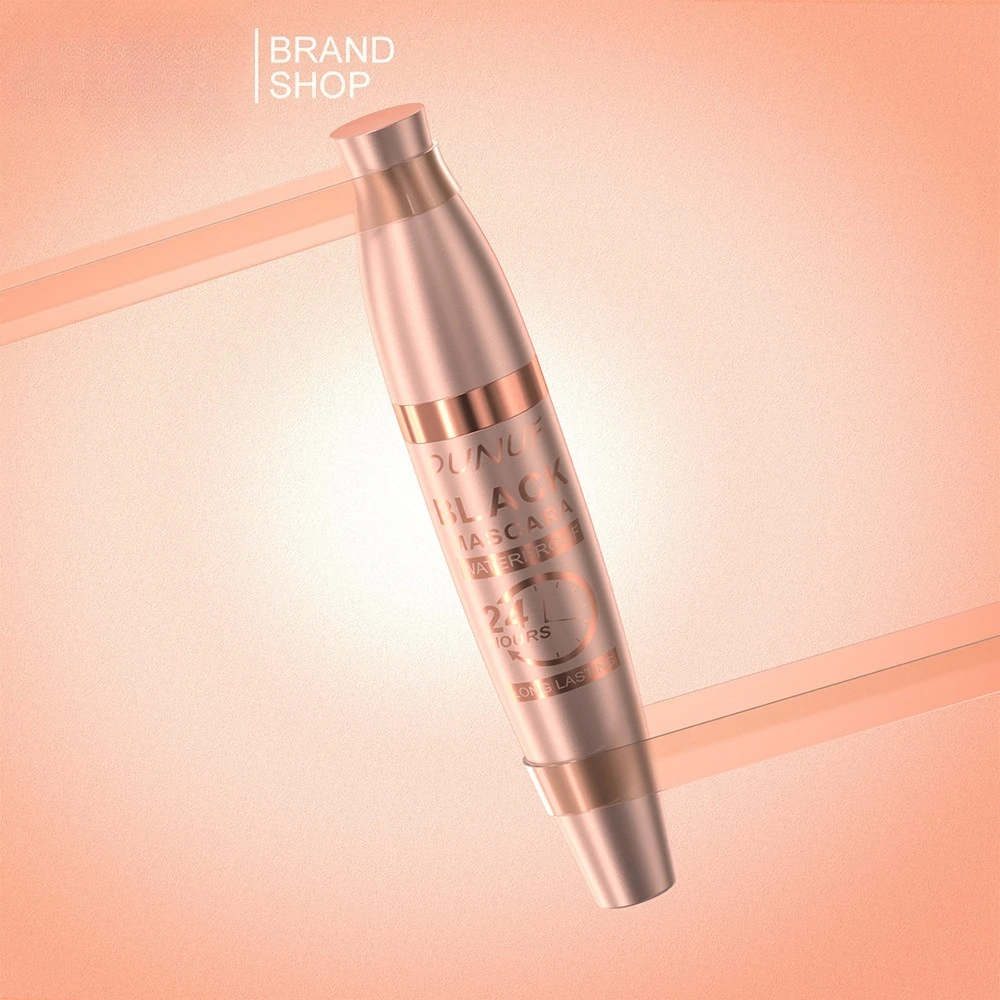 Mascara noir 24H, imperméable, résistant aux taches, volumateur, allongeant, effet bouclé, tenue toute la journée pour les yeux sensibles, look quotidien