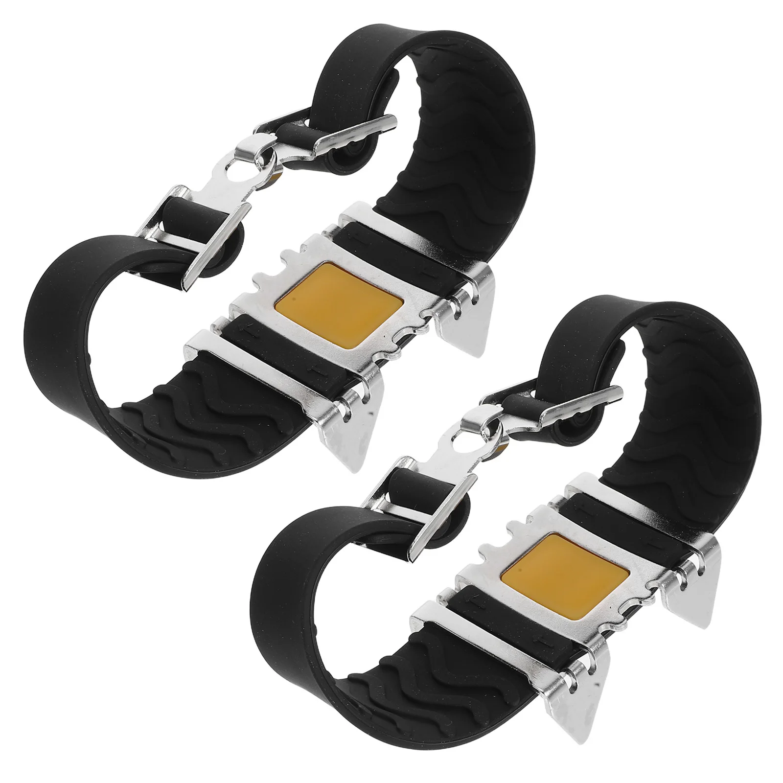 

Anti-Slip Ice Cleats High-Strength Manganese Steel 4-Claw Traction Snow Grips For Hiking Mountaineering Crampons Camp