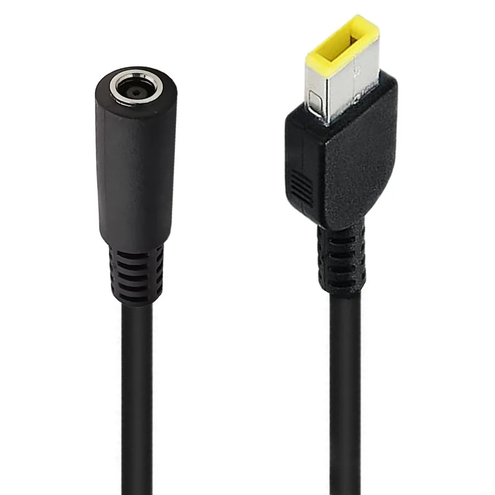 15cm Laptop Power DC Adapter Cable Large Square Mouth To DC 4.5x3.0mm Female Power Cord 0.15m 4530