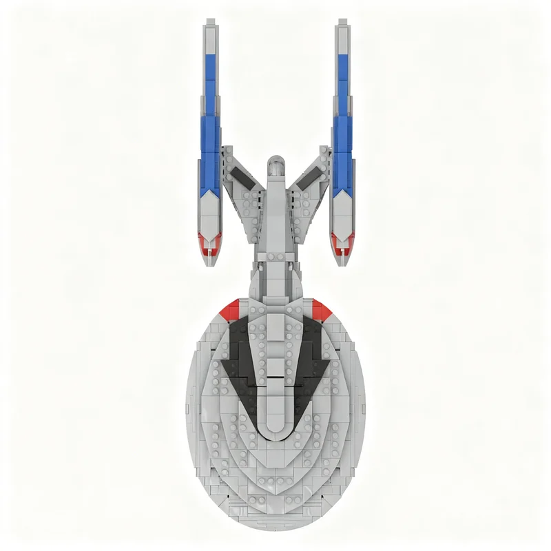 780 stuks MOC Space Star Trek Sovereign Class Enterprise E Model Bouwstenen Architectuur Kerstcadeau Speelgoed Idee Onderwijs