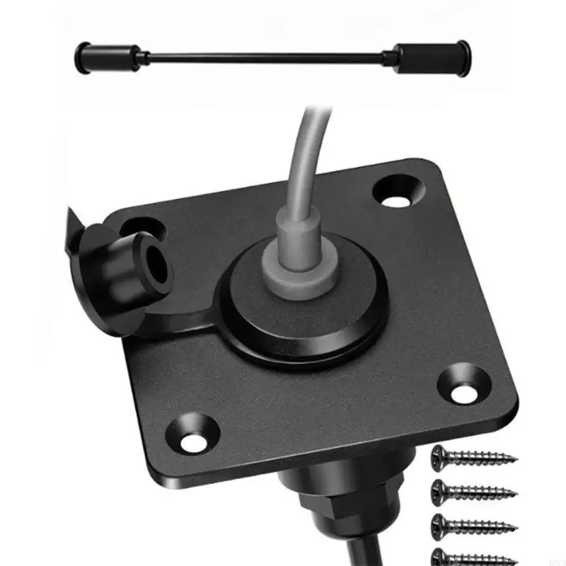 

Wall Pass Through Waterproof Cable Pass Through Truck Marine Embedded Panel Mount Connector Easy to Install R6FB