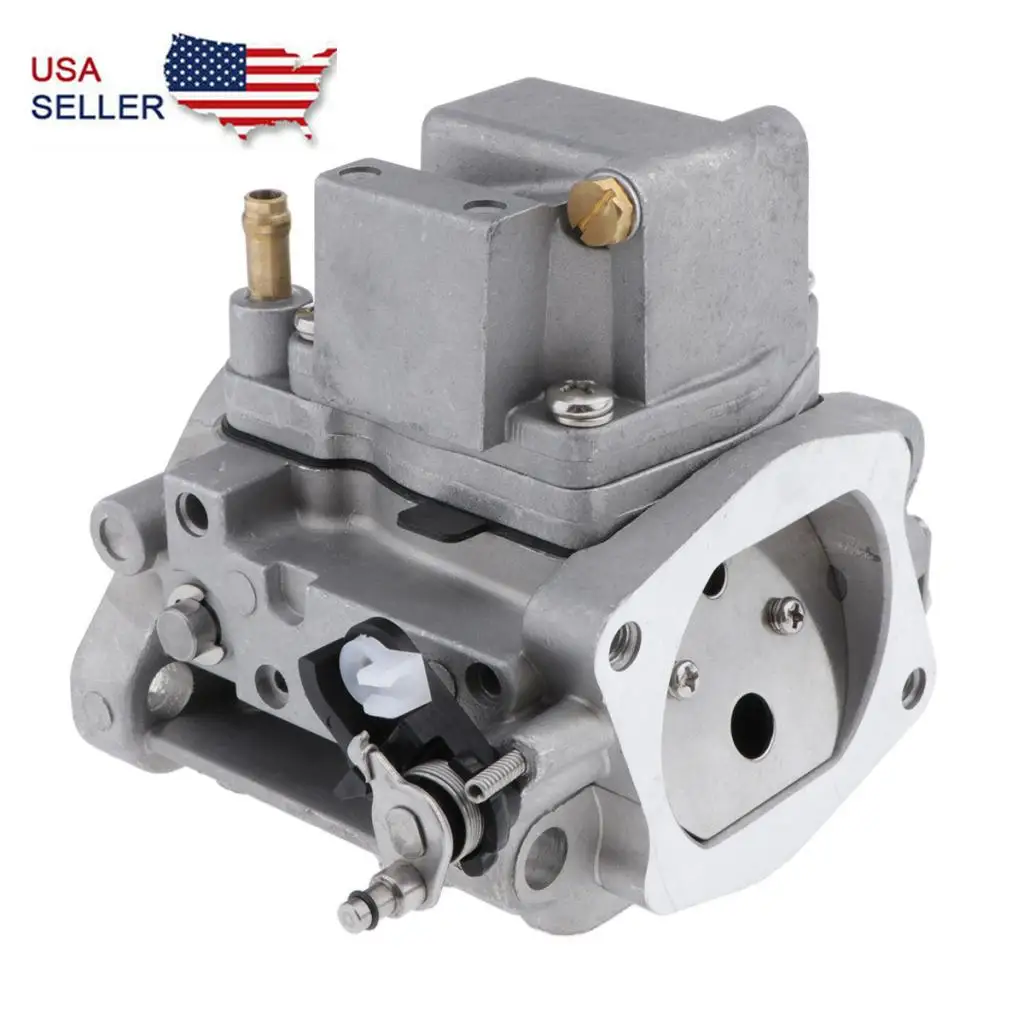 

Performance Carburetor Carb Metal Silver Outboard Engine Replacement for Yamaha 40hp 2 Stroke Motor