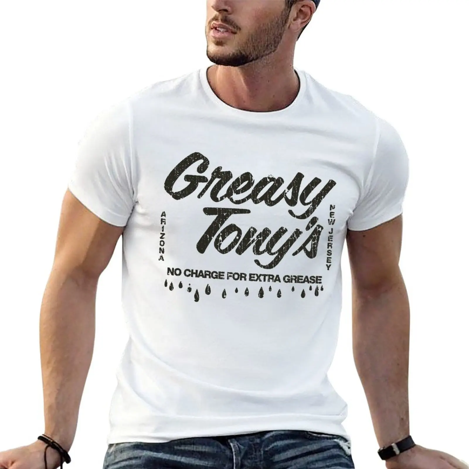 Greasy Tony's 1978 T-Shirt Funny t-shirts cute clothes cotton t shirt men