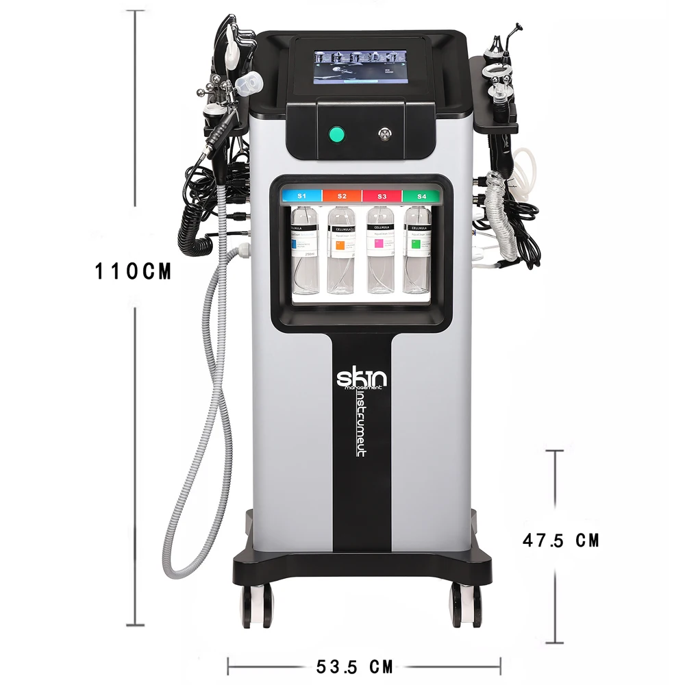 Machine d'hydro-dermabrasion 10 en 1, Lifting du visage, nettoyage en profondeur, Peeling aquatique, rajeunissement de la peau, soins de la peau, appareil de SPA