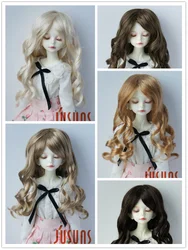 JD154 All Size Fashion BJD Synthetic Mohair Wig Long Lady Wave OB11 YOSD MSD SD Hair Cheap 1/8 1/6 1/4 1/3 Doll Accessories