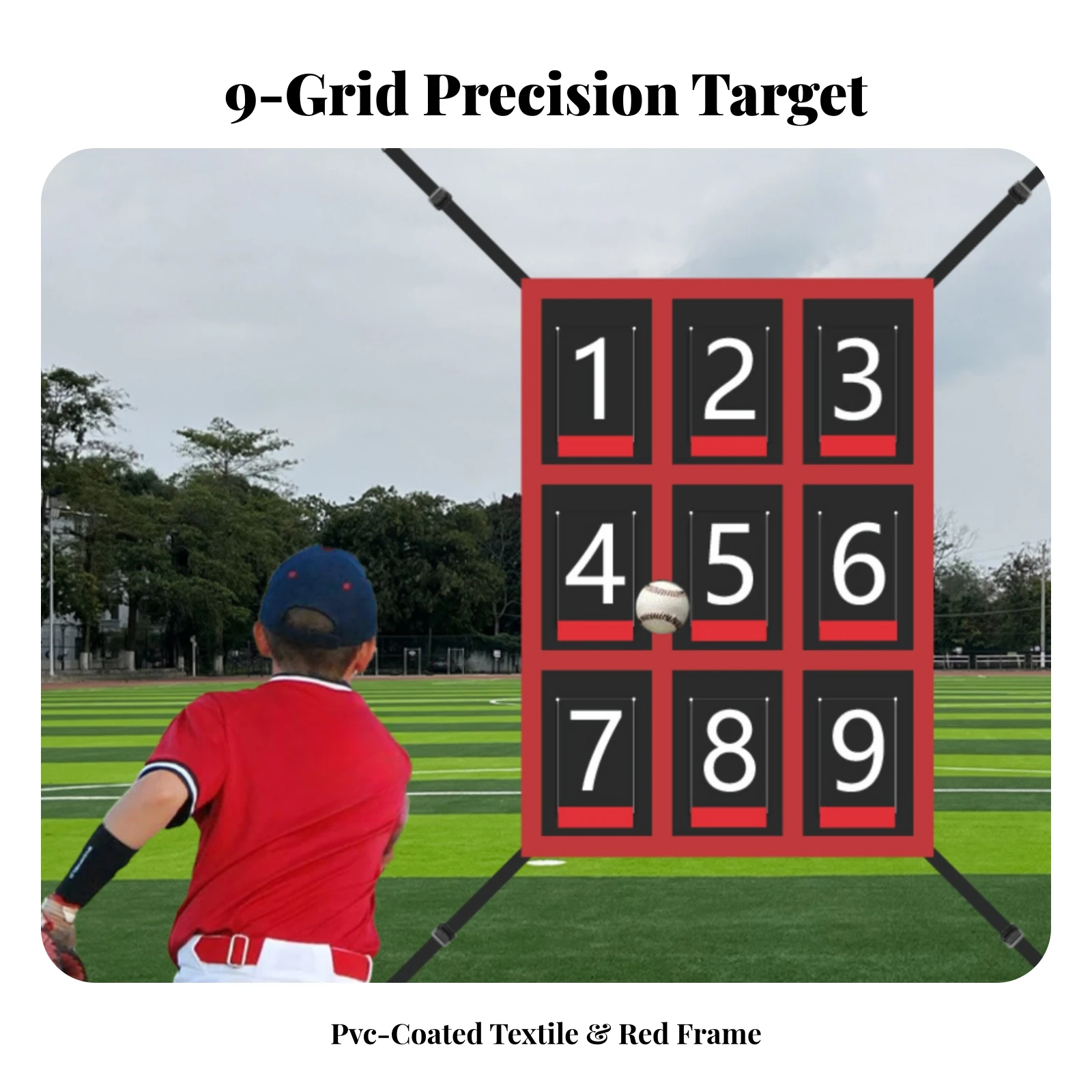 9포켓 피칭 타겟 번호가 매겨진 9홀 피칭 네트 스포츠 - Sports Equipment Training 리뷰 및 가격