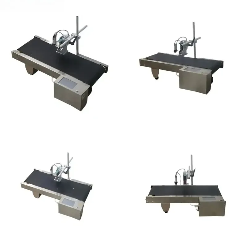 2026-Desktop Conveyor Encoder - Multi-angle Print Head (Lateral/Downward) and 4.3