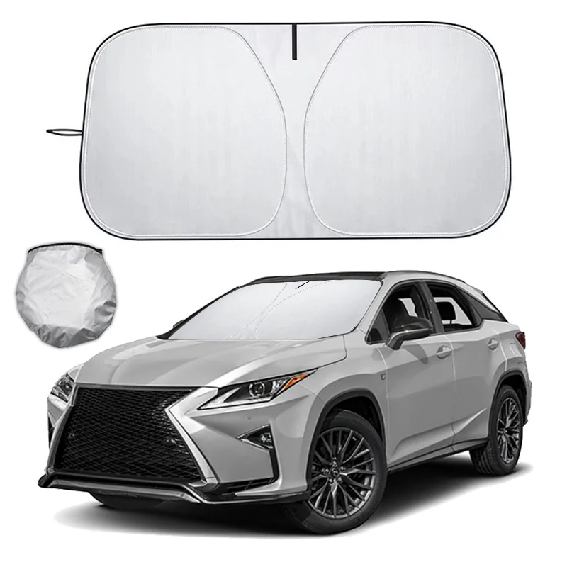 Car Windshield Sun Shade Foldable Anti-UV Protection Heat Insulation Front Window Sunshade Auto Accessories Windscreen Parasol