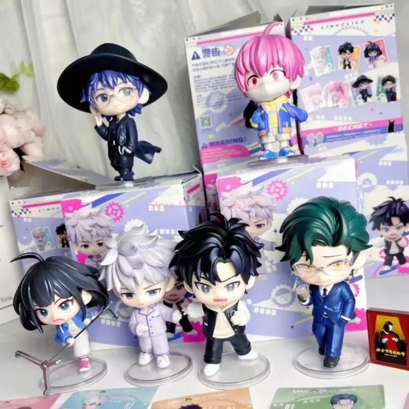 Link klik Musim 2 kembali dalam waktu seri kartun Lu Guang Chen Xiaoshi Li Tianchen Li Tianxi Qiao Ling tokoh Model hadiah anak-anak