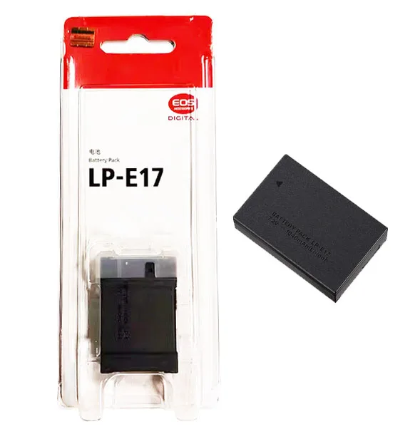 Genuine LP-E17 LPE17 For Canon RP 750D 760D 77D 800D EOS M3 T6s T6i T7i Kiss X8i 8000D M6 M5 M3 RP Battery