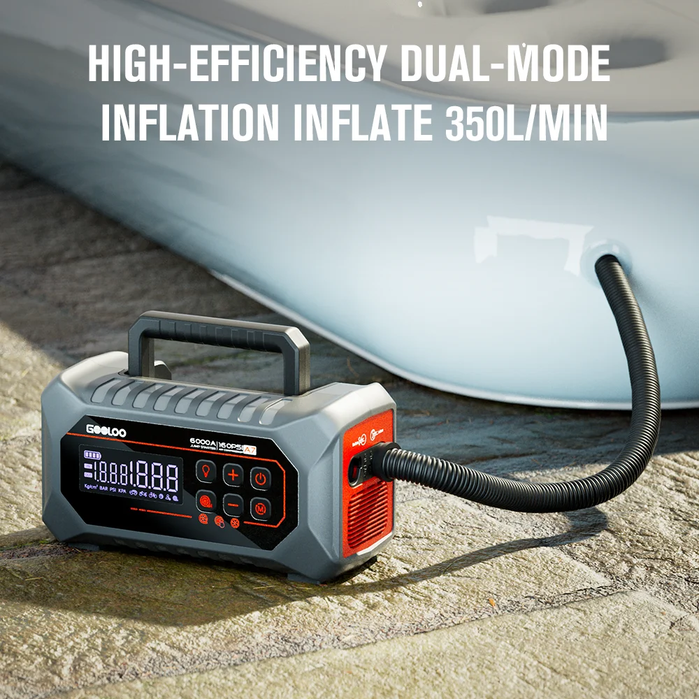 GOOLOO A7 Jump Starter with Ai - Jump Starter 12V Diesel recension och pris