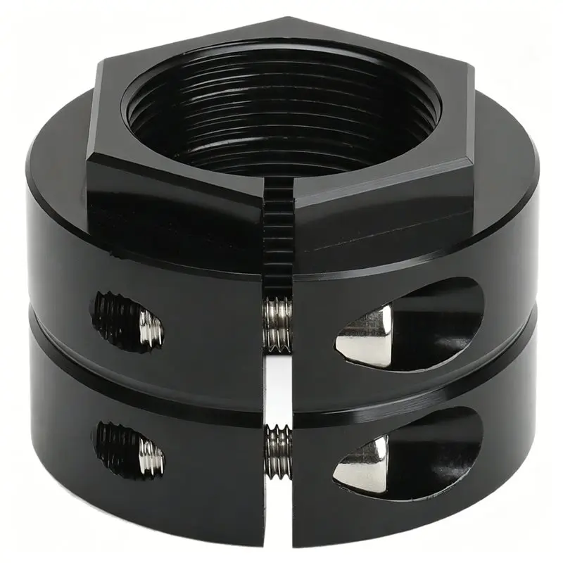 Steady Aluminium Anodized ATV Motorcycle Rear Locking Axle Nut For Banshee Blaster BREEZE GRIZZLY Process