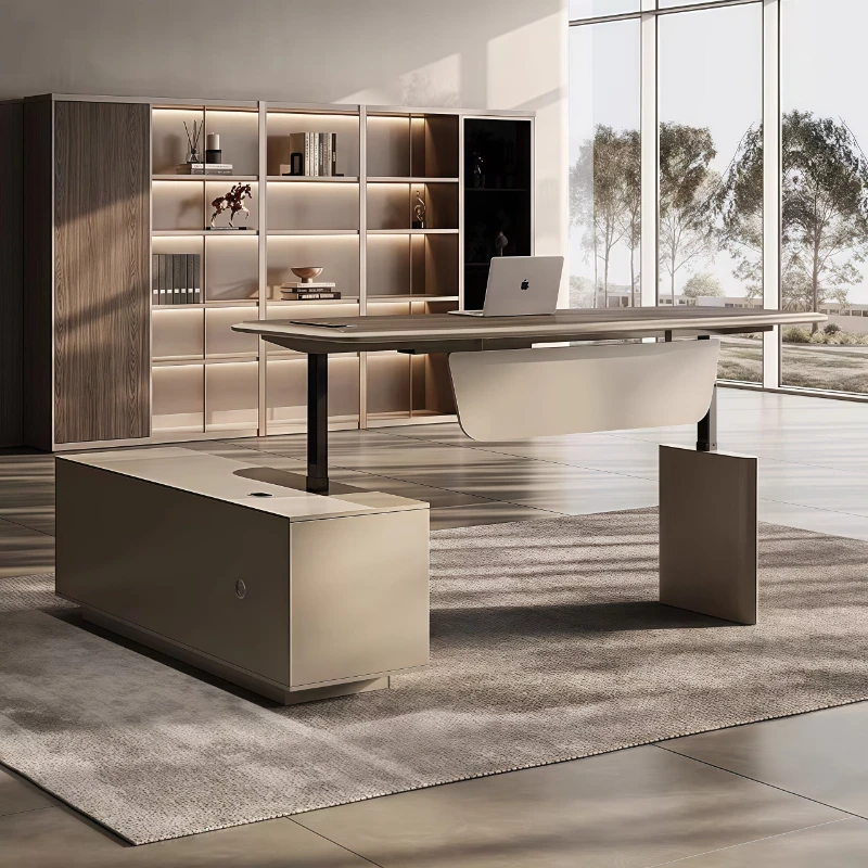 Reception Desk Executive Office Furniture Electric Adjustable Height Motion Desk Office Desk Escritorios De Computadora