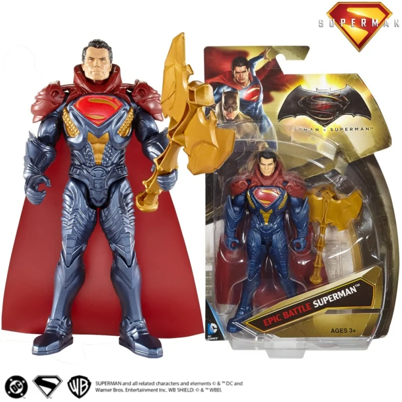 

Новая оригинальная модель персонажа Dc Epic Superman, игрушки, совместная мобильность, коллекционные предметы, праздничный подарок на складе