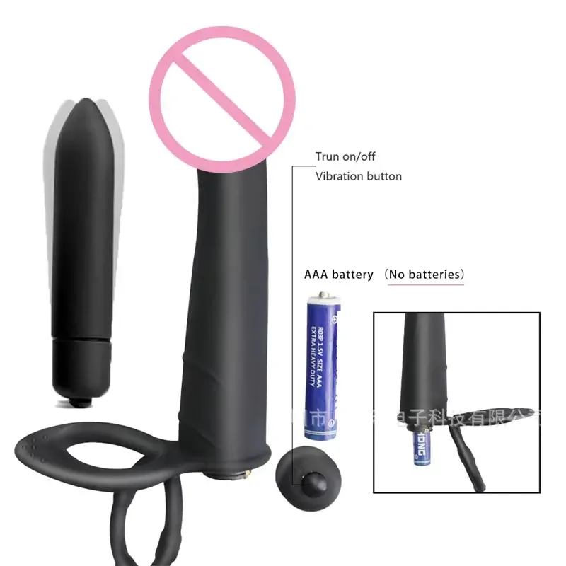 Penis Herren Ringe Pene Künstliche Saug Vagina 3in1 Weibliche Stecker frauen Cosplay Vibrator Kunststoff Ausrüstung Mujer3s Geschenk