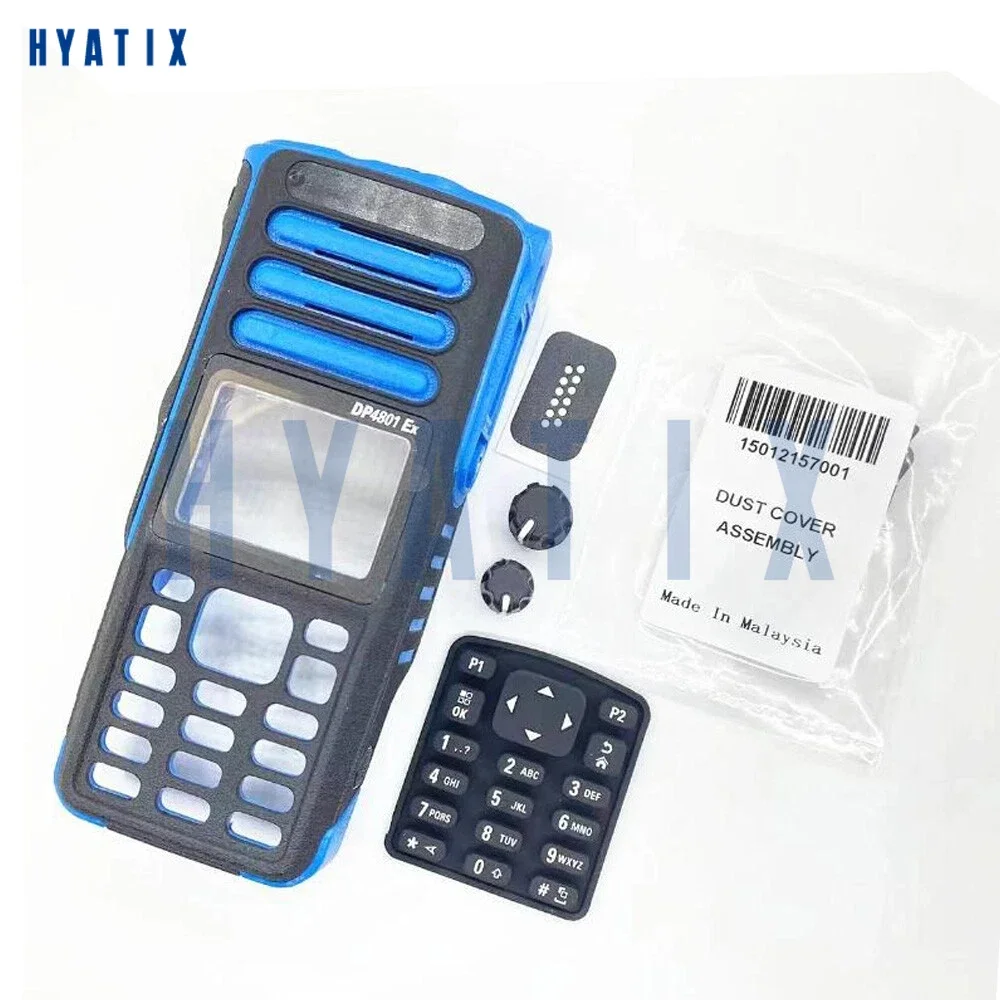 

Комплект корпуса с ручкой клавиатуры для XiR P8668EX DP4801EX DGP8550EX, сменные аксессуары для двусторонней портативной радиостанции