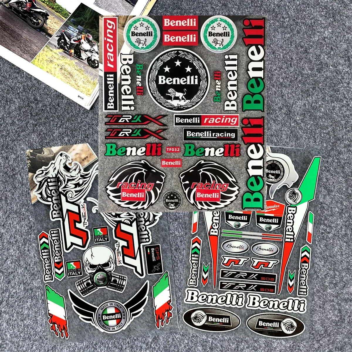 For Benelli Stickers Motorcycle Accessories TRK TNT BN Leoncino X 702x 502x 502c 302s 251s 180s 702 502 500 600i 150i 135 125 25