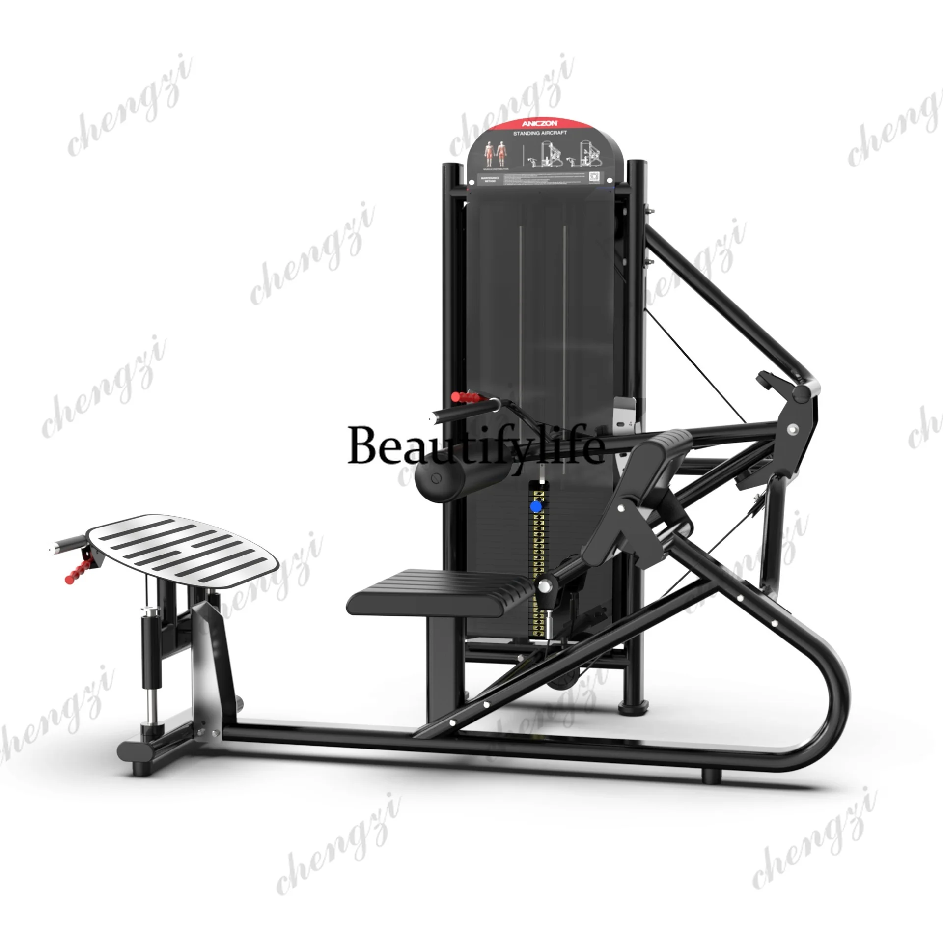 Commercial Buttock Bridge Machine Women's Hip Thrust Trainer Buttock Muscle Master Leg Abductor Pendulum Huck Squat