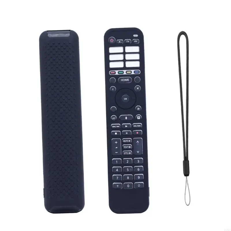 Lightweight Silicone Cover for Remote N2QBYA 000060 Remote with Raised Pattern Device Case for Better Handling 